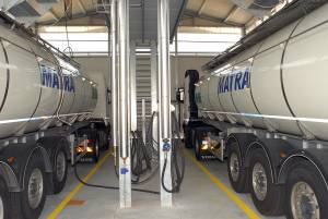 Due cisterne nel lavaggio